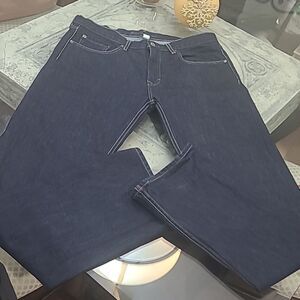 BANANA Republic Straight Cut Jeans Dark.Wash Like New 34 34